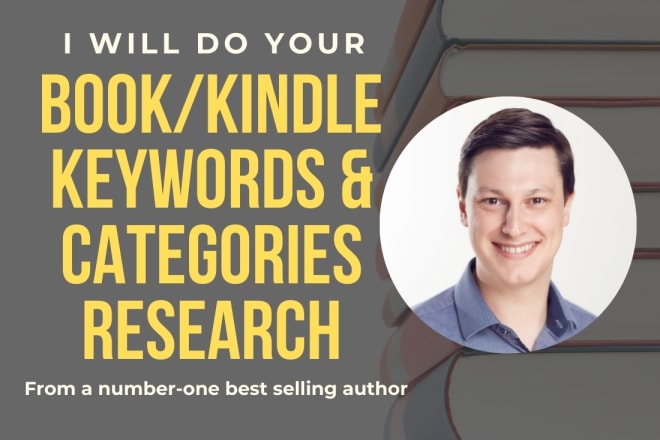 I will research amazon keywords and categories for your kindle book