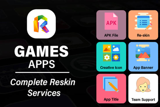 I will reskin unity, xcode games and add new features