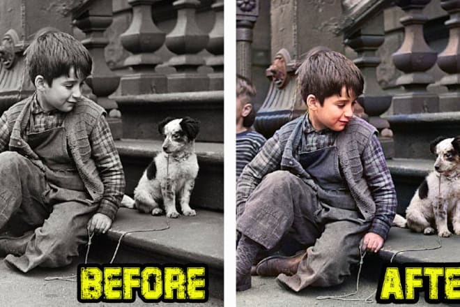 I will restore old photos fix and colorize your old photo and videos