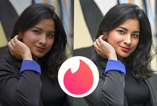 I will retouch, edit your photos for tinder, bumble, dating apps
