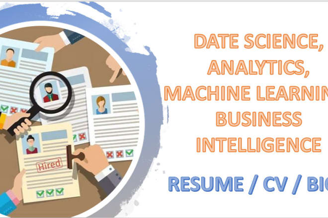 I will review and polish your data science, analytics resume or CV or linkedin