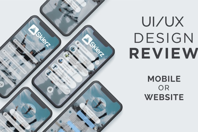 I will review your website or app UX and UI