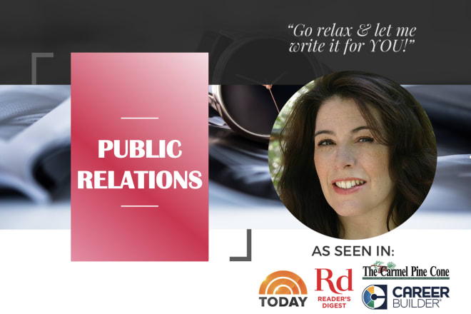 I will rock your public relations to get you noticed