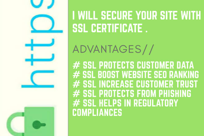I will secure your site with SSL certificate