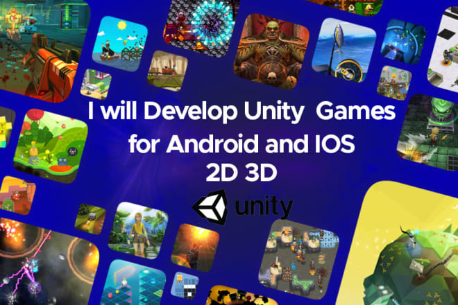 I will sell and design from our list 5 top unity games ios android