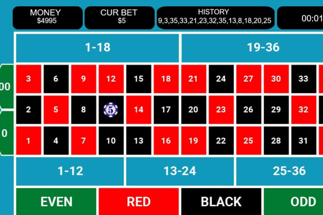 I will sell roulette game web version for you