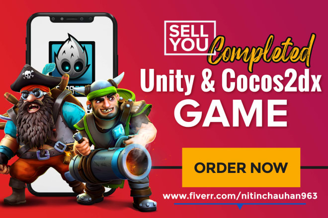 I will sell you completed unity and cocos2dx game