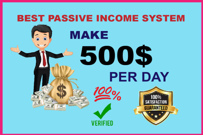 I will send autopilot passive income quick money making system