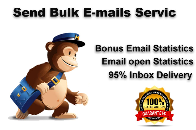 I will send bulk emails and email marketing