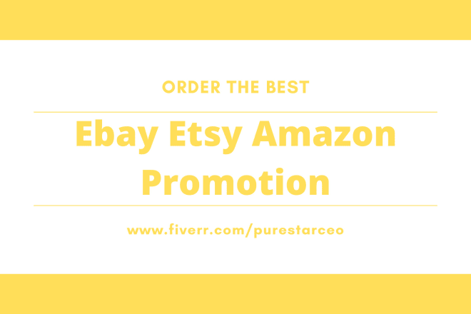 I will send SEO boost web traffic to ebay, etsy, amazon promotion to USA