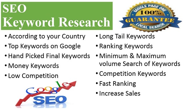 I will seo keyword research with kd in 12hrs to rank in google fast