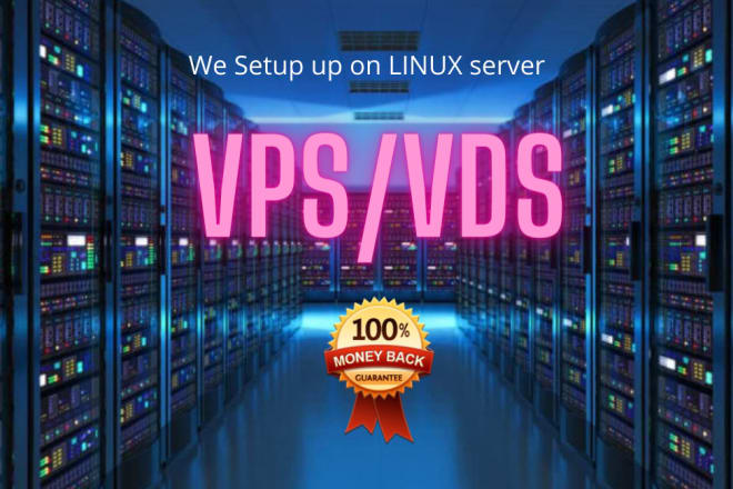 I will set up a vps, vds server on linux