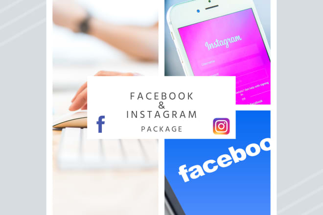 I will set up and manage your business facebook and instagram pages