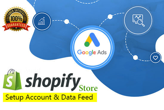 I will set up google merchant center data feed for shopify store