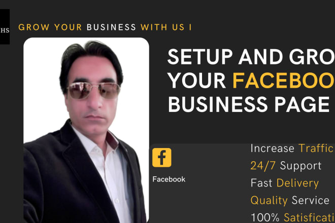 I will setup and grow your facebook business page, fan page