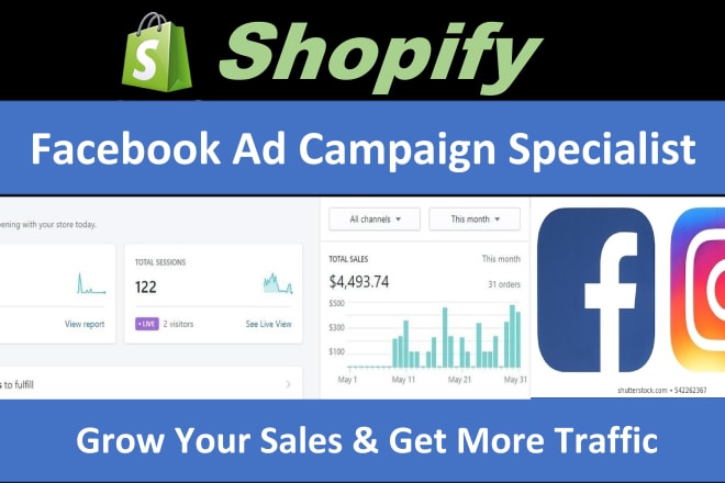 I will setup and manage shopify facebook ads campaign, instagram ads campaign