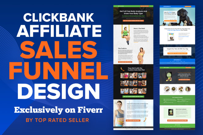 I will setup clickbank affiliate marketing sales funnel
