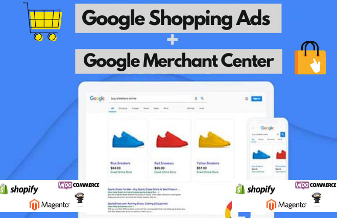 I will setup google shopping ads and feed optimization