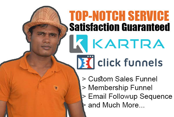 I will setup your membership site using kartra or clickfunnels