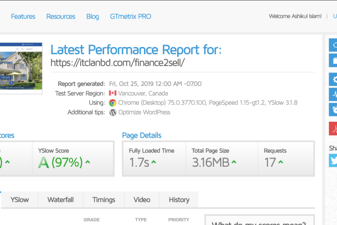 I will speed up wordpress website and its performance