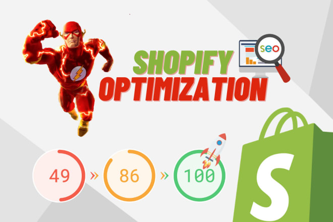 I will speed up your shopify store and do SEO within 24 hours