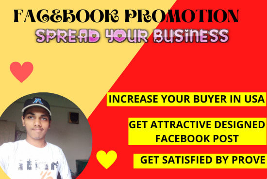 I will spread your business to huge facebook audience of USA