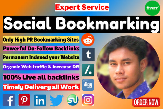 I will submit your URL manually to high PR social bookmarking sites