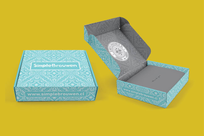 I will subscription and mailer box packaging design in your product