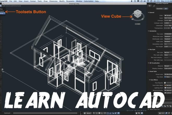 I will teach drafting in autocad for beginners