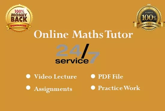 I will teach maths online for grade 1 to 8 also college students