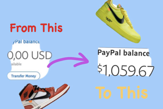I will teach the basics of reselling sneakers