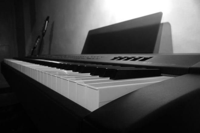 I will teach the piano, keyboard and music theory online
