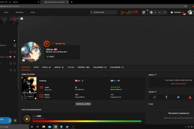 I will teach you how to become top 100 faceit