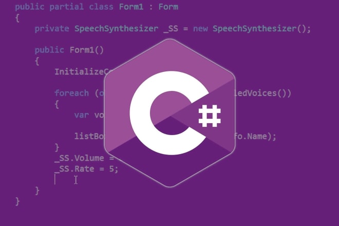 I will teach you how to code in c sharp