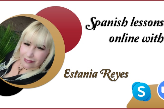 I will to teach you in spanish with online lessons