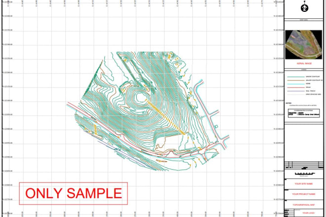 I will topography map in autocad civil 3d within 1 day