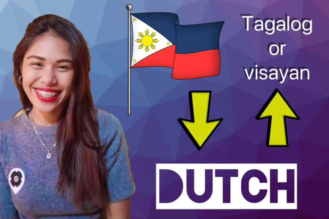 I will translate cebuano tagalog to dutch vice versa