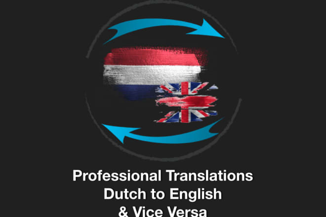 I will translate dutch and english texts
