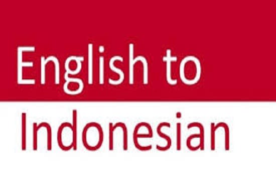 I will translate english to indonesian 1500 words