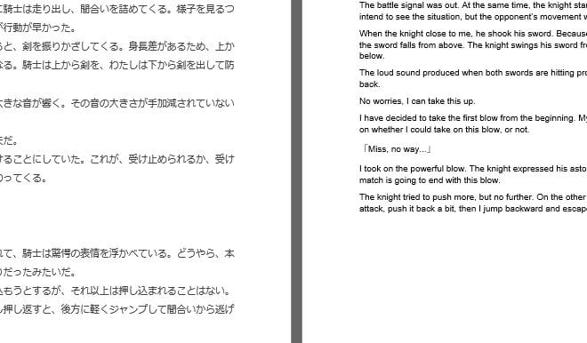 I will translate japanese light novel to english