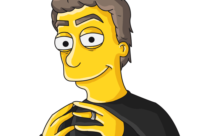 I will turn you into a the simpsons character
