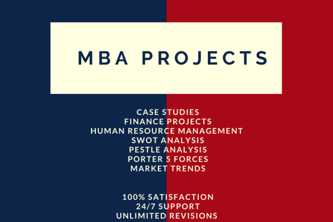 I will tutor,assist,help you in MBA case studies, assignments, exam