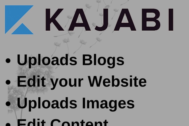 I will upload blogs and edit your kajabi website in 24 hrs