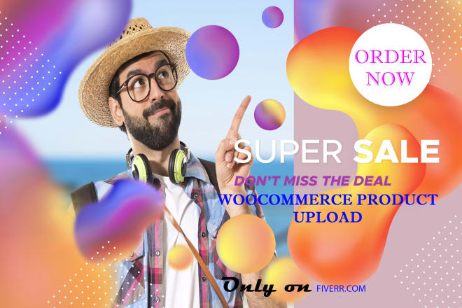 I will upload products to woocommerce online store
