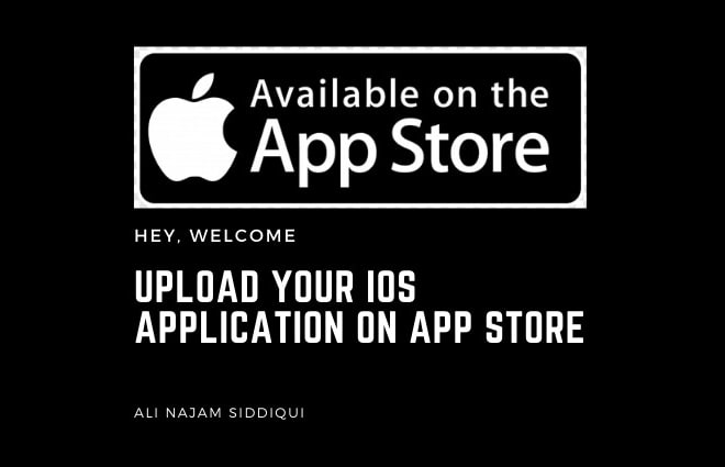 I will upload publish submit the app to the ios apple app store