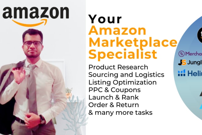 I will virtual assistant for amazon seller center fba,ppc,listing,pl,product research