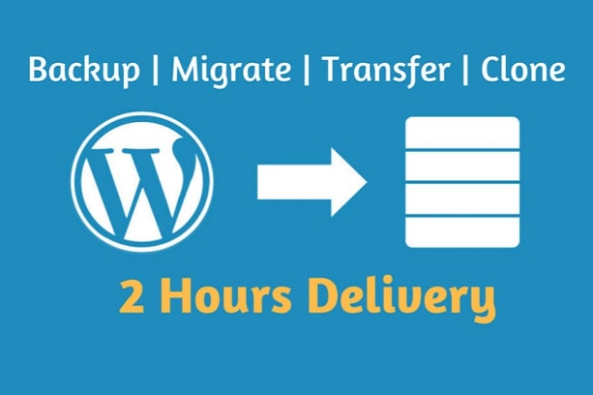 I will wordpress site manually backup and restore