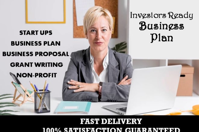 I will write a detailed business plan for companies and startups