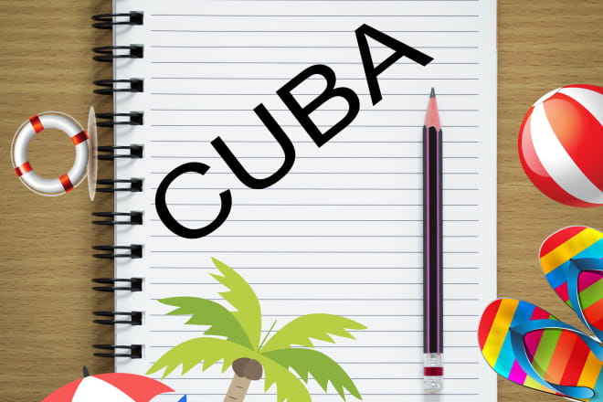 I will write a travel guide for cuba