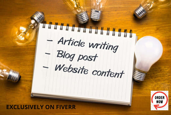 I will write a unique SEO article, blog post, and website content